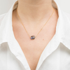 Collier, Labradorite, Or Jaune