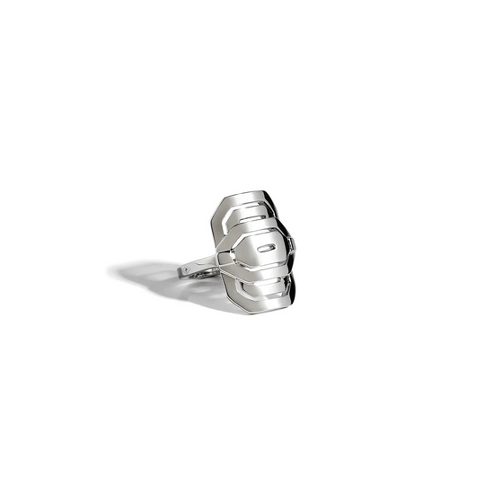 Bague Petite My Way Semi Pavée & Argent