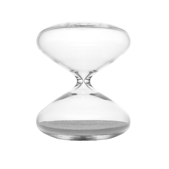 The Hourglass 10min Silver