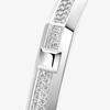 Moderniste pavé bracelet, medium model Moderniste bracelet in 18-karat white gold, featuring brilliant-cut pavé diamonds.