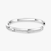 Moderniste pavé bracelet, medium model Moderniste bracelet in 18-karat white gold, featuring brilliant-cut pavé diamonds.