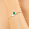 Bracelet, Green Agate, Diamonds, Mother Of Pearl, Yellow Gold