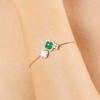 Bracelet, Green Agate, Diamonds, Mother Of Pearl, Yellow Gold