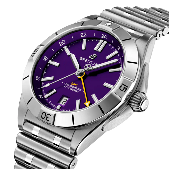 Chronomat Automatic GMT 40 NFL Minnesota Vikings Edition