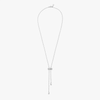 Moderniste tie necklace Moderniste white gold diamond tie necklace