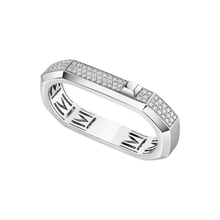  Moderniste pavé two-finger ring White Gold Diamond Ring