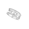 Move 10th ring Move 10th diamond ring in white gold