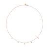 Rose Gold & Diamond Essentials Necklace