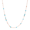 Rose Gold & Ceramic Mini Granelli Necklace