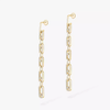Move Link drop earrings