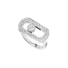  Bague pavée So Move Bague Diamant Or Blanc