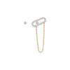 Move Uno asymmetrical earrings