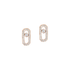 Move Uno pavé stud earrings