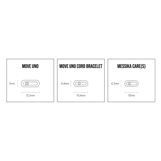 Move Uno Green Cord Bracelet White Gold Diamond Bracelet