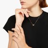 Collier Papillon Or Rose