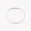 Move Noa chiseled half pavé bracelet, medium model