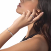 Bracelet rivière Move Link Bracelet diamant en or blanc Move Link