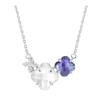 Necklace, Mother Of Pearl, Diamonds, White Gold