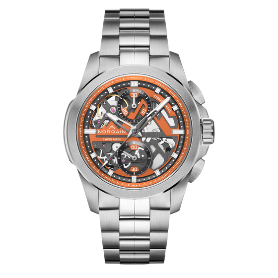 Independence Skeleton Chrono 42mm Orange