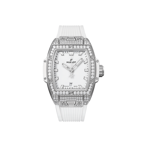 Big Bang Steel White Pavé