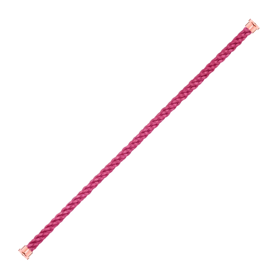 CÂBLE EN BOIS DE ROSE POUR GRANDE BOUCLE EN OR ROSE