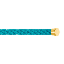  TURQUOISE CABLE FOR YELLOW GOLD LARGE BUCKLE