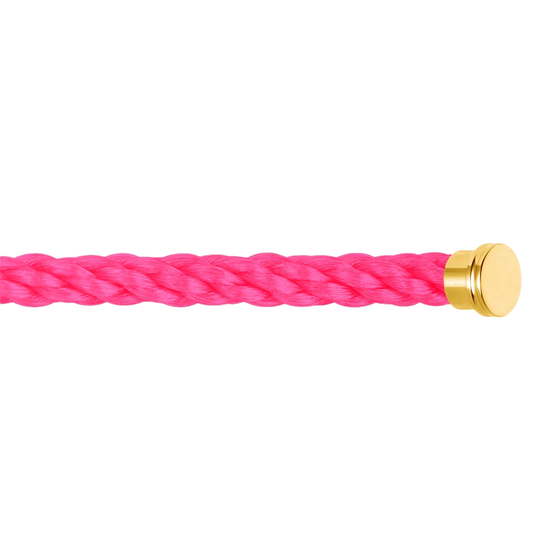 PINK CABLE FOR YELLOW GOLD LARGE BUCKLE