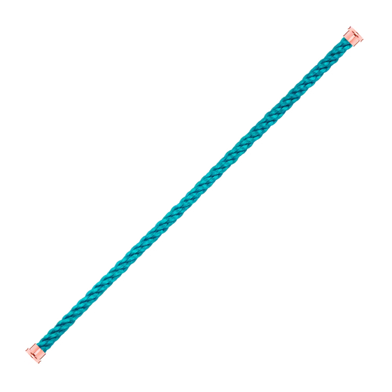 TURQUOISE CABLE FOR ROSE GOLD LARGE BUCKLE
