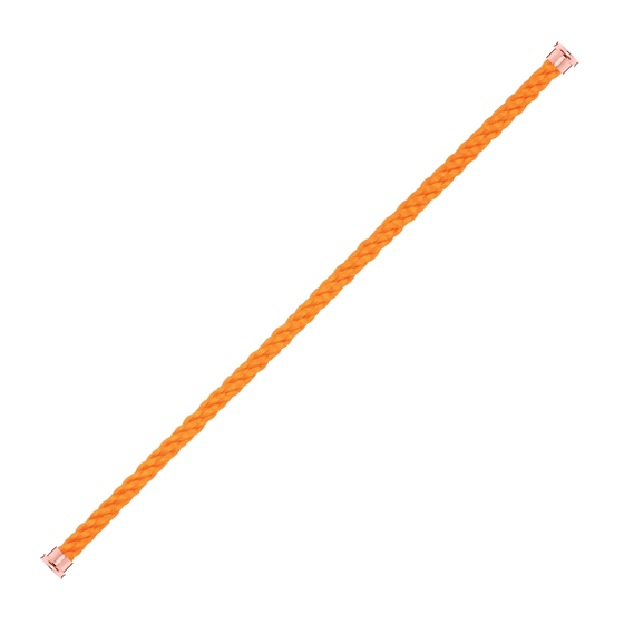 ORANGE CABLE FOR ROSE GOLD LARGE BUCKLE