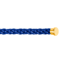  INDIGO CABLE FOR YELLOW GOLD LARGE BUCKLE