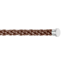  TAUPE CABLE FOR WHITE GOLD LARGE BUCKLE