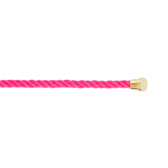 PINK CABLE FOR YELLOW GOLD MEDIUM BUCKLE