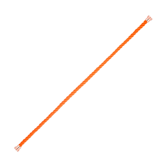 ORANGE CABLE FOR ROSE GOLD MEDIUM BUCKLE