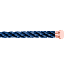  NAVY BLUE CABLE FOR ROSE GOLD LARGE BUCKLE