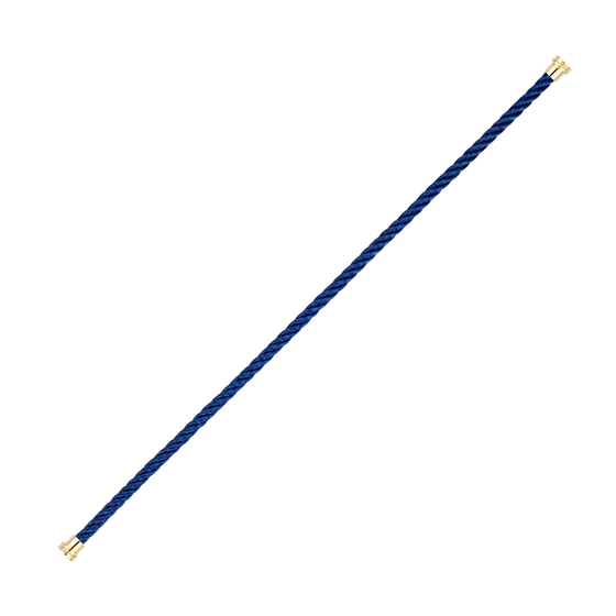 NAVY BLUE CABLE FOR YELLOW GOLD MEDIUM BUCKLE