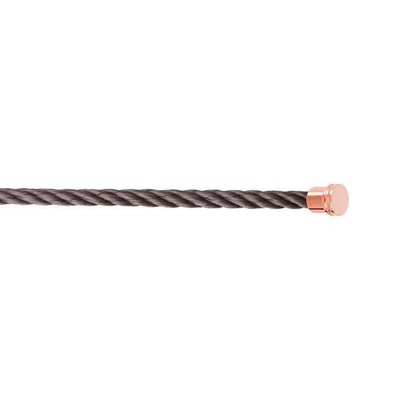 STORM GREY CABLE FOR ROSE GOLD MEDIUM BUCKLE