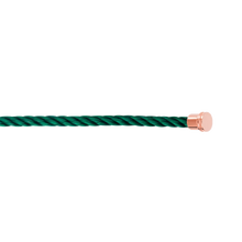  EMERALD GREEN CABLE FOR ROSE GOLD MEDIUM BUCKLE