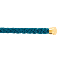  RIVIERA BLUE CABLE FOR YELLOW GOLD LARGE BUCKLE