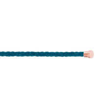  CÂBLE BLEU RIVIERA POUR MOYENNE MANILLE EN OR ROSE