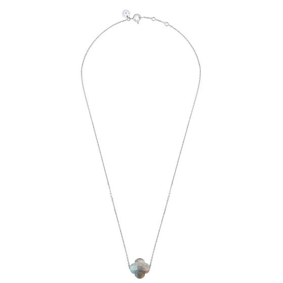 Necklace, Labradorite, White Gold