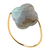 Ring, Labradorite, Yellow Gold