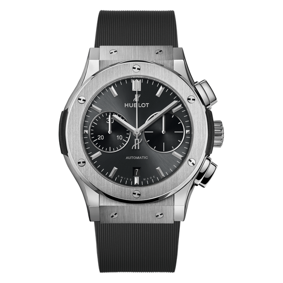 Classic Fusion Racing Grey Chronograph Titanium