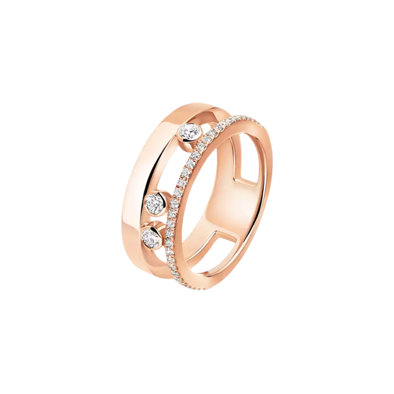 Move Romane Pink Gold Diamond Ring