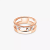 Move Romane Pink Gold Diamond Ring