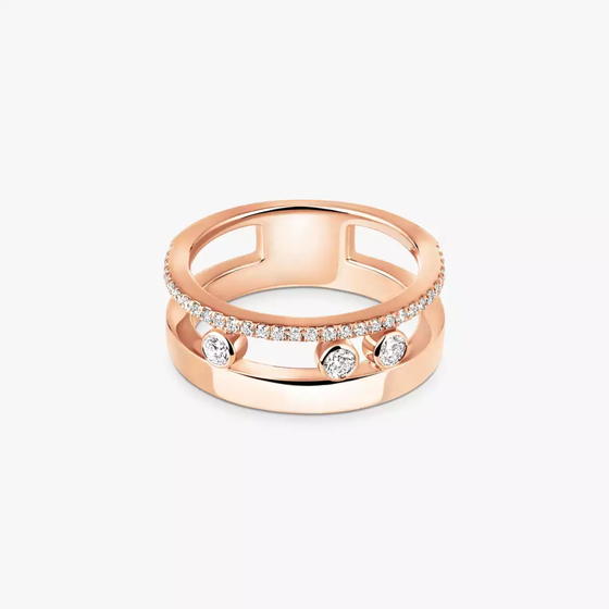 Move Romane Pink Gold Diamond Ring
