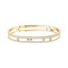 Bangle pavé Move Romane Bracelet Diamant Or Jaune