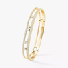 Bangle pavé Move Romane Bracelet Diamant Or Jaune