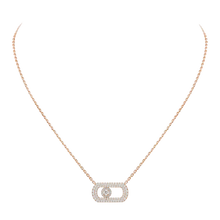  Collier pavé So Move Collier Diamant Or Rose