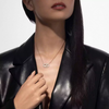So Move pavé necklace So Move diamond necklace in pink gold