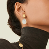 Boucles d'Oreilles Lunaria